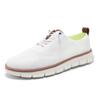 2025 Nuevos Zapatos Casuales Ligeros con Cordones Transfronterizos para Hombre Mocasines Transpirables de Tejido de Punto Volador Talla Grande para Mujer Mocasines para Hombre