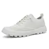 Zapatos Casuales de Punto Transpirable Estilo Británico para Hombre, Zapatos de Moda Slip-On Tendencia, Zapatos para Caminar al Aire Libre para Mujer