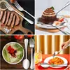 Atacado de fábrica série 1010 garfo colher de aço inoxidável comida ocidental garfo de bife colher de restaurante doméstico venda quente transfronteiriça
