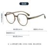 539 nuevas gafas ópticas ultraligeras TR90 con montura lisa, montura de gafas lisa con protección contra la luz azul roja de Fashion Net, venta al por mayor