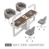 Mesa y Silla para Manicure Set Precio Especial Económico Individual y Doble Multifuncional Lujo Ligero Estilo Retro Simple Estilo Crema Mesa para Manicure