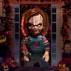 Nueva Decoración de Fondo Cubierta de Puerta de Halloween de Terror Cubierta de Puerta Americana Festival de Fantasmas Banner Transfronterizo Tela Colgante Tapiz de Fiesta