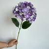 Ramo único 72 peças de filme 3D hortênsia casamento auditório teto estrada chumbo alto arranjo de flores floral decoração suave hortênsia