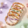Novo Bracelete Esmaltado Tridimensional de Rosa Oca de Nicho com Flores Coloridas e Diamantes em Estilo Chinês, Disponível para Atacado da Fábrica