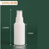 Botella Dispensadora de Loción de 20 ml Botella Dispensadora de Cosméticos de Viaje Botella de Loción a Prueba de Luz Botella Dispensadora de Champú y Gel de Ducha