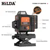 Nivelador Láser Verde de 16 Líneas de Alta Precisión Hilda, Nuevo Nivelador Automático Transfronterizo con Soporte