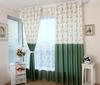 Cortinas de tela para dormitorio, estudio, venta al por mayor, corte cero, ideas de flores pastorales frescas y pequeñas de primavera, directas de fábrica
