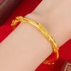 Pulsera Popular Floral de Plata Pura para Mujer, Sencilla y de Moda, Pulsera Ajustable Chapada en Plata, Brazalete de Plata, Venta al por Mayor desde la Fábrica de Origen