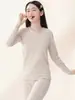 Conjunto de ropa interior térmica para adolescentes, algodón suave, ropa interior térmica para niños, pijamas para niñas, conjunto de capa base para niños mayores y estudiantes de primaria