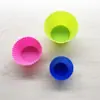 Horno de microondas silicona diy molde para tarta de huevo muffin molde para jabón hecho a mano molde para hojaldre molde para gelatina pudín 3 pulgadas