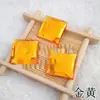 Adesivo decorativo superfície de malha gema quadrada sem furo broca 25 material strass quadrado fundo plano 25 quadrado diy acrílico