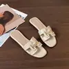 Pantuflas Planas con Hebilla para Mujer, Antideslizantes, Resistentes al Desgaste, Casual de Verano, Abiertas en la Punta, Medias Pantuflas Caladas, Ligeras