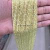 Jingde joyería corte cara piedra ojo de gato cuentas sueltas 2mm 3mm cuentas pequeñas cuentas redondas accesorios de joyería diy en stock al por mayor