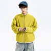Chamarra Reversible de Comercio Exterior Transfronterizo para Hombre Chaqueta de Primavera para Hombre Tendencia Juvenil Cuello Solapa Ropa Exterior Estilo Tendencia de Hong Kong