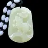 Colgante Zodíaco de Jade Afgano Collar de Jade para Hombre y Mujer Colgante de Jade para Pareja Colgante Zodíaco de Este Año