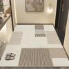 Tapetes de Piso para Puerta de Entrada, Lujo Accesible para el Hogar y Alfombras de Diatomeas de Alta Gama para Casa Antideslizantes para Pies, Alfombras Resistentes a las Manchas para Vestíbulo de Entrada