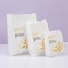 Sacos de Papel Kraft à Prova de Óleo de Grau Alimentício em Estoque para Salgadinhos, Filés de Frango, Batatas Fritas, Espetinhos Fritos, Panquecas e Lanches de Frutas, Adequados para Embalagem para Viagem