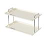 Estante de almacenamiento de baño de lujo ligero, inodoro, lavado de manos, mesa de lavado, caja de almacenamiento de cosméticos, tocador de escritorio, estante
