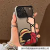 Vista Trasera de Luffy Manzana 17Promax Funda para Teléfono Móvil Todo Incluido para Hombres y Mujeres 16Pro Anticaída 15 Acrílico Duro 14 Estilo Nuevo