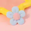 Estilo Coreano Flor de Cinco Pétalas Colorida Doces Flores Pequenas de Tecido Feitas à Mão Acessórios Semi-Acabados Doces e Fofos 200 Peças/Pacote