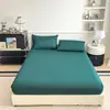 Protector de Colchón Impermeable Transfronterizo Cubierta de Cama a Prueba de Polvo y Manchas Cubierta de Colchón Venta al por Mayor Directa de Fábrica Admite Lotes Mixtos