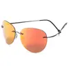 Gafas de Sol Ligeras sin Marco de Sapo para Hombre, Gafas a Prueba de Explosiones para Exteriores, Gafas Antirreflejos para Conducir, Día y Noche