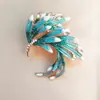 Accesorios de Traje de Alta Gama para Mujer Broche de Flor Digital de Perlas Incrustadas de Diamantes Estilo Francés Lujo Ligero Accesorios de Pines Elegantes