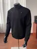 Sudadera de retazos estilo americano, deconstruida, con rejilla de maíz y remaches para hombre, nueva, de primavera y otoño, manga larga, marca de moda, capa base de alta gama