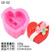 Molde para Hornear Rosa Estéreo Molde de Silicona para Chocolate Jabón Hecho a Mano Arcilla Azúcar Flip Herramientas para Hornear