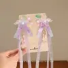 Tocados Hanfu para mujeres y niñas, accesorios antiguos para el cabello, horquillas para el cabello con borlas, estilo chino antiguo, horquillas con flores