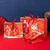 Empaque de Regalo para el Día de Año Nuevo, Bolsa de Regalo del Año del Caballo, Bolsa de Regalo de Año Nuevo, Bolso de Mano, Bolsa de Papel, Bolsa de Regalo de Agradecimiento