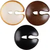 Botón Decorativo de Fruta Natural de Corte Irregular de Dos Agujeros Vintage de Gama Alta para Chaquetas, Camisas Polo, Vestidos y Ropa Infantil
