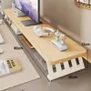Soporte elevador para computadora de escritorio soporte para monitor base para pantalla de visualización estante de escritorio de oficina