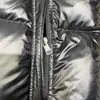 Versión Alta Serie Mengjia Maya Cinta Doble Cremallera Chaqueta de Plumas Versátil Clásica Lacada para Hombres y Mujeres