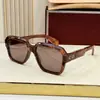 JACQ JMM Nueva Caja de Metal de Alta Calidad Gafas de Sol Transfronterizas Moda Combinación Perfecta Montura Grande Espejo Gafas de Sol de Moda ALFRED