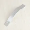 Aleación de Aluminio Manija Pequeña Moderna Simple Manija de Gabinete Manija Curva Escritorio Zapatero Puerta de Armario Manija Exterior