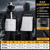 Impermeable de dos piezas, impermeable y a prueba de viento, adecuado para trabajos de construcción al aire libre, holgado y grueso, para ciclismo. Conjunto de impermeable y pantalón de lluvia al por mayor