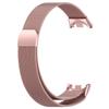 Xuanyin Adecuado para Xiaomi Mi Band 9/ 8m Lanis Correa de Reloj Mi Band8 Nfc Correa de Acero Inoxidable Acero Magnético Red