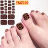 Verano 2021 Nuevos Stickers Franceses para Pies Stickers Nail Art Stickers Completos Bronceado Japonés Despegables Nail Art Stickers para Pies Stickers Completos