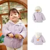 Ropa para Niños Balabala Chaqueta de Plumas para Bebé Ligera para Niños Niñas con Capucha Abrigo de Invierno Top de Moda