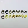 Grifo Antiguo de Latón Cepillado con Cabeza de León Tiradores para el Hogar Anillas Tiradoras Tiradores para Puertas de Gabinete de Cocina y Armario Estilo Europeo Ferretería para Mejoras del Hogar Tiradores