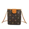 Bolso cruzado popular transfronterizo para mujer, monedero para monedas para teléfono, bolso pequeño nuevo de verano 2025, bolso de hombro versátil de lujo ligero