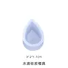 Pingente de Resina de Cristal de Papoula Molde de Silicone Ornamento DIY Unicórnio Veado Torre Molde de Resina