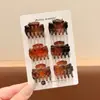 Estilo francés suave peinado semi-recogido pinza de garra pequeña pinza para el pelo pequeña dulce de hada de alta gama tocado fresco para el cabello que no tira