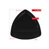 Esponja de Polvo Negra de Piña No Absorbe el Polvo, Se Puede Usar Húmeda o Seca, Polvera, Esponja de Base para Maquillaje, Cushion para Retoques de Maquillaje, Beauty Blender
