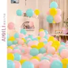 Balões Macaron de 10 polegadas para Crianças Espessados Decoração de Cena de Aniversário Suprimentos Decoração de Casamento Balões de Látex à Prova de Explosão