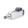 Motor de Husillo para Máquina de Grabado Jingyi 2.2kw Cuadrado 1.5kw Refrigerado por Aire 3.5 Alta Velocidad Cabezal de Potencia Husillo para Máquina de Grabado