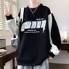 Sudadera Genial y Elegante para Adolescentes Camiseta Deportiva de Manga Larga para Hombre Primavera y Otoño Tallas Grandes Nuevo Estilo Perezoso Ropa de Chico Malo