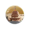 Imán de Refrigerador de Gansu Punto Turístico Escénico Manantial Creciente de Dunhuang Ciudad de Jiayuguan Grutas de Mogao Imán de Regalo Conmemorativo