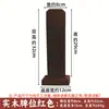 Suporte de Placa de Madeira Maciça, Suporte de Placa Vertical de Acrílico, Placa de Oferta Deslizante, Suporte Transparente de Mesa Dupla Face